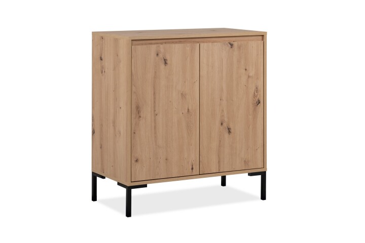 Kommode >Korsika< (BxHxT: 81x87x40 cm) in Dekor Artisan Oak - 81x87x40cm (BxHxT)
