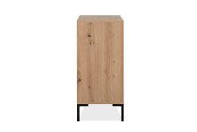 Kommode >Korsika< (BxHxT: 81x87x40 cm) in Dekor Artisan Oak - 81x87x40cm (BxHxT)