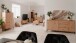 Kommode >Korsika< (BxHxT: 81x87x40 cm) in Dekor Artisan Oak - 81x87x40cm (BxHxT)