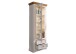 Vitrine >WZ-0133< (BxHxT: 79x214x42 cm) in weiß - 79x214x42 (BxHxT)