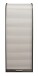 Jalousieschrank >Jalousieschrank< (BxHxT: 69x192x44 cm) in graphit / weiß