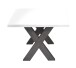 Couchtisch >Mister< (BxHxT: 120x47x70 cm) in graphit / weiß matt lack