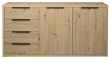Kommode >Clyde< (BxHxT: 180x90x45 cm) in asteiche -...