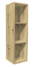 Regal >Lilly< (BxHxT: 25x89x25 cm) in asteiche -...