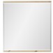 Garderobenspiegel >SIGNO II< (BxH: 80x85 cm) in Artisan Eiche / Spiegel aus MDF