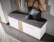Schuhbank >SIGNO II< (BxHxT: 120x50x38 cm) in Artisan/Weiß - 120x50x38 (BxHxT)