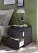 Nachtkommode >Spice< (BxHxT: 46x42x40 cm) in Graphit matt - 46x42x40cm (BxHxT)