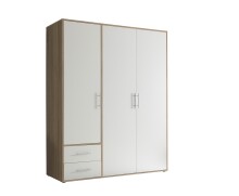 Kleiderschrank >Valencia< (BxHxT: 155x195x60 cm) in...