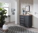 Kommode >JASMIN< (BxHxT: 115x102x41 cm) in Artisan/graphit - 115x102x41 (BxHxT)