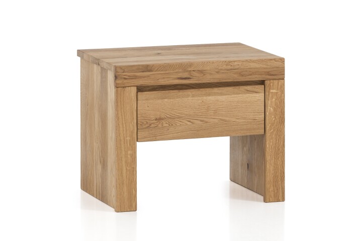 Nachtkonsole >Heinrich< (BxHxT: 50x41x37 cm) in Eiche rustikal aus Massivholz