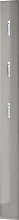 Garderobenpaneel >M-397< (BxHxT: 15x170x3 cm) in...