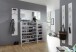Sideboard >M-402< (BxHxT: 134x120x36 cm) in weiss - 134x120x36cm (BxHxT)