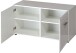 Schuhbank >M-402< (BxHxT: 96x51x39 cm) in weiss - 96x51x39cm (BxHxT)