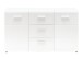Sideboard >M-402< (BxHxT: 144x86x40 cm) in weiss - 144x86x40cm (BxHxT)