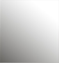 Garderobenspiegel >M-392< (BxHxT: 74x80x3 cm) in braun - 74x80x3cm (BxHxT)
