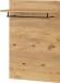 Garderobenpaneel >M-392< (BxHxT: 75x110x30 cm) in braun - 75x110x30cm (BxHxT)