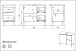 Waschbeckenunterschrank >M-415< (BxHxT: 60x56x34 cm) in anthrazit | weiss