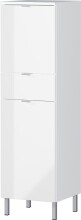 Midischrank >M-415< (BxHxT: 34x120x34 cm) in weiss...