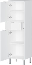 Midischrank >M-415< (BxHxT: 34x120x34 cm) in weiss...