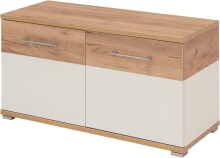 Schuhbank >M-407< (BxHxT: 96x51x40 cm) in weiss |...