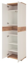 Garderobenschrank >M-407< (BxHxT: 59x199x40 cm) in...