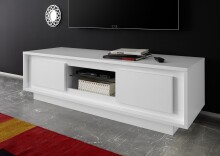 TV-Board >Sky< (BxHxT: 156x45x50 cm) in Weiss Lack...