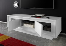 TV-Board >Sky< (BxHxT: 156x45x50 cm) in Weiss Lack...