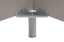 Bettgestell >Easy Beds< (BxHxT: 109x46x210 cm) in weiß - 109x46x210cm (BxHxT)