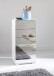 Hochkommode >Easy Plus< (BxHxT: 49x102x41 cm) in weiß - 49x102x41cm (BxHxT)