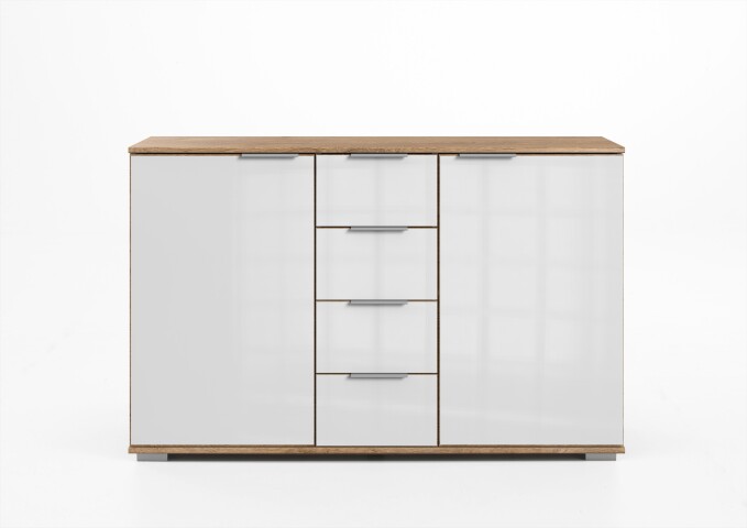 Kombikommode >Easy Plus< (BxHxT: 130x83x41 cm) in Plankeneiche