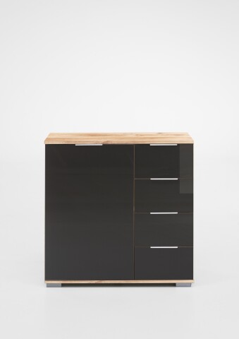 Kombikommode >Easy Plus< (BxHxT: 81x83x41 cm) in Plankeneiche - 81x83x41 (BxHxT)