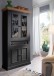Vitrine >WZ-0133< (BxHxT: 109x208x42 cm) in grau aus Kiefer - 109x208x42 (BxHxT)