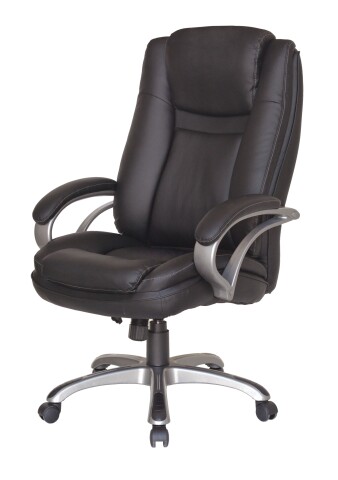 Chefsessel >BRUNO-XXL< (BxT: 71,5x70,5 cm) in schwarz - 71,5x70,5cm (BxT)