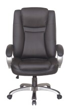 Chefsessel >BRUNO-XXL< (BxT: 71,5x70,5 cm) in schwarz - 71,5x70,5cm (BxT)