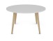 Couchtisch >LASSE< (BxHxT: 80x46x80 cm) in weiß - 80x46x80cm (BxHxT)
