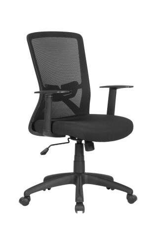 Chefsessel >LONG< (BxT: 52,5x60,5 cm) in schwarz - 52,5x60,5 (BxT)