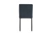 Stuhl >TALEA< (2er-Set) in grau aus Microfaser - 47x88x59cm (BxHxT)