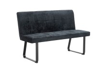 Bank >TALEA< (BxHxT: 140x92x59 cm) in grau aus...