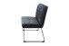 Bank >TALEA< (BxHxT: 140x92x59 cm) in grau aus Microfaser - 140x92x59cm (BxHxT)