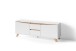 TV-Board >VALENTIN< (BxHxT: 160x55x38 cm) in weiß - 160x55x38cm (BxHxT)