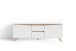 TV-Board >VALENTIN< (BxHxT: 160x55x38 cm) in weiß - 160x55x38cm (BxHxT)