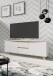 TV-Board >VALENTIN< (BxHxT: 160x55x38 cm) in weiß - 160x55x38cm (BxHxT)
