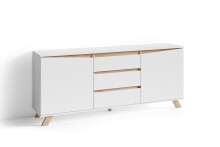 Sideboard >VALENTIN< 2 Türen, 3 Schübe,...