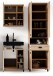 Spiegelschrank >WELLNESS< (BxHxT: 60x61x28 cm) in Eiche/Artisan