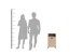 Midischrank >WELLNESS< (BxHxT: 42x77,5x31 cm) in Eiche/Artisan