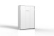 Klappbett >JUIST< (BxHxT: 152x213x43 cm) in WEISS - 152x213x43cm (BxHxT)
