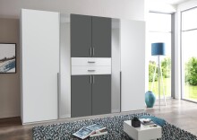 Kleiderschrank >VANEA< (BxHxT: 270x210x58 cm) in...