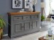 Anrichte >WZ-0133< (BxHxT: 149x94x42 cm) in grau - 149x94x42 (BxHxT)