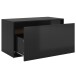 Schuhbank >3008431< (LxBxH: 80x40x45 cm) in Hochglanz-Schwarz - 80x40x45 (LxBxH)