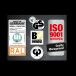 Dreh-/Schwebetürenschrank >LOTTO< (BxH: 272x210 cm) in WEISS - 272x210cm (BxH)